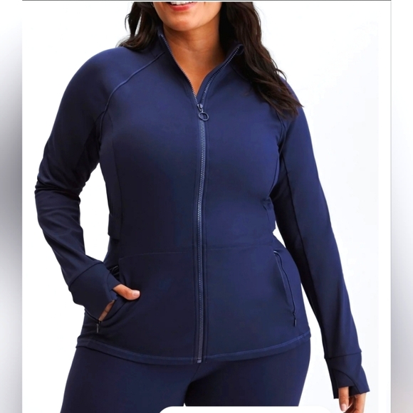 Fabletics Tops - Fabletics Trinity Performance. Size 1x. Navy Blue